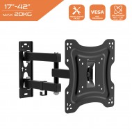 TECHMADE Staffa Per TV da muro 17"-42"